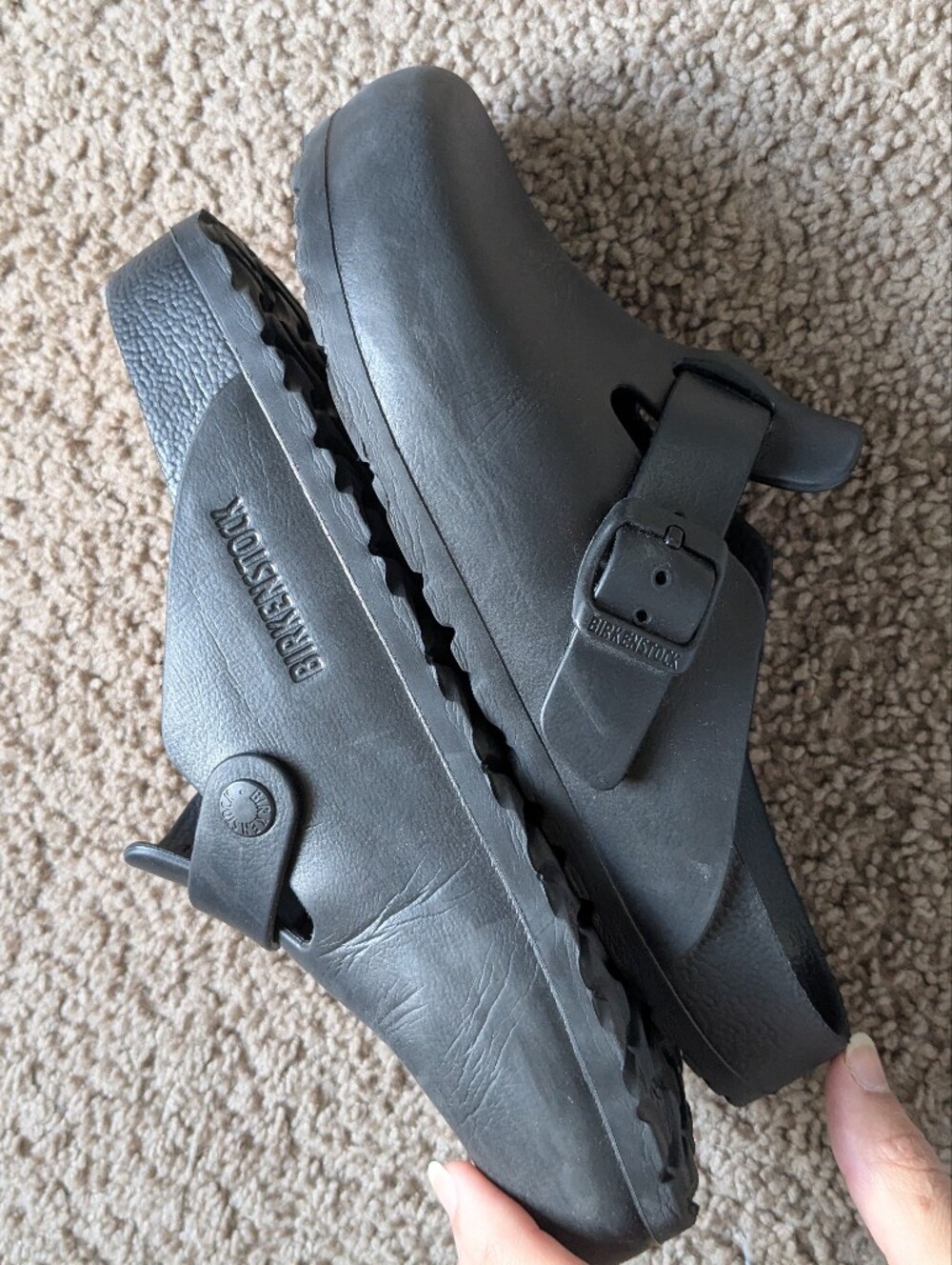 🖤 Birkenstock Boston Essentials PVC Clogs - Picture 3 of 5